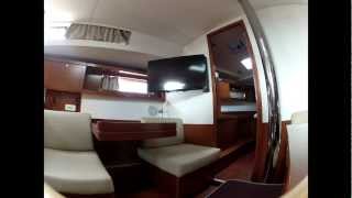 Beneteau Oceanis 45 Custom TV installationMOV [upl. by Leontyne]