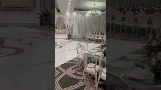 Elegant Purple amp White Wedding Reception  Royal Luxury Events [upl. by Skardol]