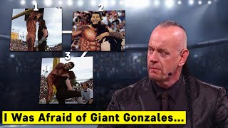 quotWhy Am I Afraid of Giant Gonzalesquot The Undertaker vs Giant Gonzales [upl. by Fraze]