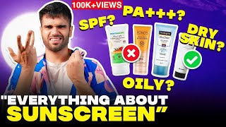 I Tried Every Sunscreen For Indian Skin  Mens Skincare Routine  BeYourBest Grooming by San Kalra [upl. by Alded]