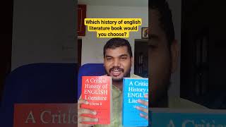 Which history of English Literature book would you choose historyofenglishliterature [upl. by Christy]