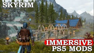 Skyrim Immersive Mods For PS5PS4 [upl. by Allez]