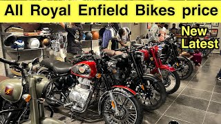 Latest All Royal Enfield Bikes price Classic 350 Bullet Standard350 all Accessories detailed review🔥 [upl. by Cenac]