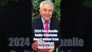 Merrill Reese wins the 2024 Pete Rozelle RadioTelevision Award from the Pro Football Hall of Fame [upl. by Gough]