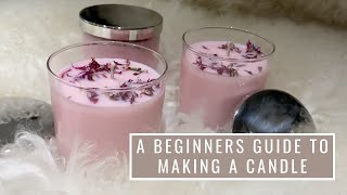 A Beginners Guide To Making A Candle [upl. by Uda25]