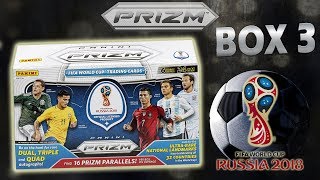 Panini 2018 PRIZM WORLD CUP SOCCER BOX 3 [upl. by Adigun402]