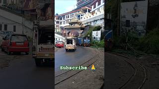 Good morning 🌄 darjeeling toy train 🚂 view😊darjeeling darjeelingtour toytrain train ytshorts [upl. by Euf516]