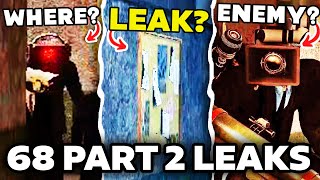 EPISODE 68 PART 2 LEAKS  SKIBIDI TOILET ALL Easter Egg Analysis Theory [upl. by Spanos]