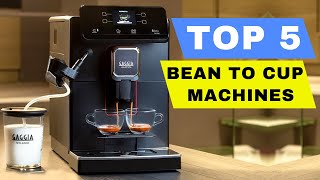 Top 5 Best Bean To Cup Coffee Machine 2024 Review Budget Coffee Machine With Grinder amp Milk Frother [upl. by Nnayhs]