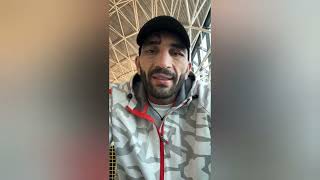 BAHRAM RAJABZADEH REACTION AFTER FIGHT VS LEVI RIGTERS GLORY 95 [upl. by Anattar]