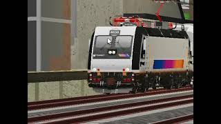 Northeast corridor railfanning on Roblox [upl. by Odnumde]