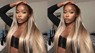 The Perfect Autumn Blonde  Full Lace Frontal Wig Install  ft Westkiss Hair [upl. by Neicul789]