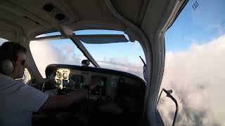 Cunnamulla YCMU to Caboolture YCAB IFR Timelapse [upl. by Wye721]