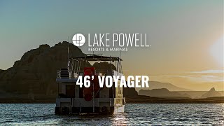 The 46 Voyager Houseboat Operating Video Lake Powell [upl. by Thorma997]