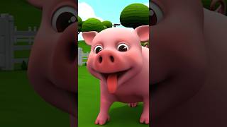 Oops Farm animals got boo boo  Rosoomelody Song nurseryrhymes kidssong foryou shorts [upl. by Phio487]