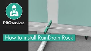 How to install hansgrohe RainDrain Rock [upl. by Marcelle519]