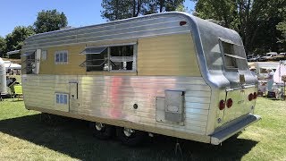 2018 Grants Pass quotRally on the Roguequot Vintage Trailer Show [upl. by Enomyar]