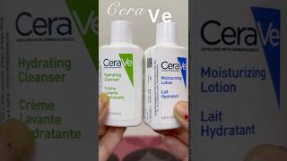 Cerave moisturizing lotion lait hydratant  hydrating cleanser Cerave moisturizer amp facewash review [upl. by Diandre]