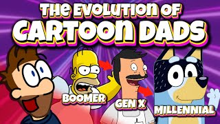 The Evolution Of Cartoon Dads  Eddache [upl. by Rip]