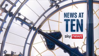 Sky News at Ten  Thursday 31 October [upl. by Joseito]