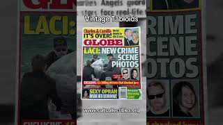 tabloid weeklyworldnews newspaper magazine truecrime crime cult cultcollectibles [upl. by Aimekahs]