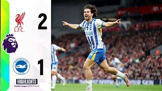 Liverpool vs Brighton 21 Highlights Premier League 2024 [upl. by Campy940]