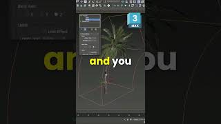 Bend Modifier in 3ds Max Animate Realistic Tree Movements [upl. by Eleumas]