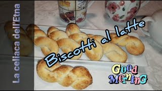 BISCOTTI AL LATTE SICILIANI SENZA GLUTINE [upl. by Nylsoj]