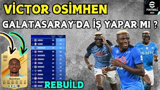 Victor Osimhen Galatasarayda İş Yapar mı  😱 PES EFOOTBALL 2024 🔥 [upl. by Nies]