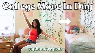 College MoveIn Vlog Decorate My Dorm With Me [upl. by Aivlys]