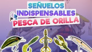 Los mejores señuelos para pescar de orilla 10 señuelos [upl. by Aneladdam]