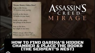 Assassins Creed MirageThe Serpent’s Nest Find Qabiha’s Hidden Chamber EASY [upl. by Star]