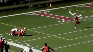 Kicker saves the day with gamewinning chase down tackle [upl. by Kelleher]