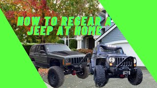 How to Regear your jeep XJJKJLJTZJWJ [upl. by Hortense]