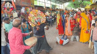 Maa Kali dance Desi bhagat geetviralvideovlog maihar matamaihardevi navratrispecial navratri [upl. by Anaoj603]