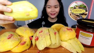 MANGGANG HILAW with BAGOONG MUKBANG [upl. by Ambrosine]