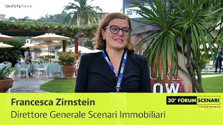 Francesca Zirnstein le prospettive di Scenari Immobiliari sul real estate italiano [upl. by Adrea715]