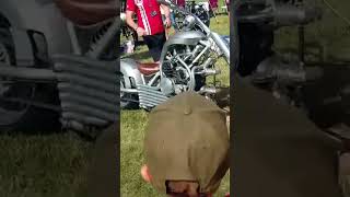 Radial engine on a Motorcycle [upl. by Shoemaker]