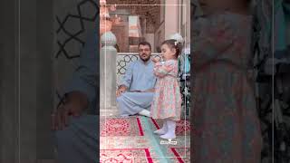 Cute Girl Performing Namaz  Namaz  Cute Girl  sabeelkids shortsfeed shorts [upl. by Allimaj]