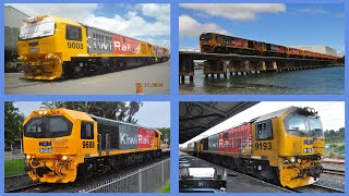 11 Years of KiwiRails DL class diesel locomotives [upl. by Enirehtakyram]