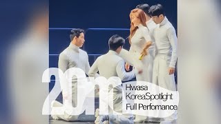 hwasa Full Perfomance Dubai 화사 Kpop KoreanSpotlight chili 마리아 twit ilmbody  iexperience [upl. by Vachel]