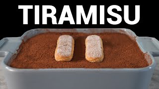 Comment Faire Le Tiramisu Avec Un Vrai Chef Italien ☕️🇮🇹 [upl. by Sirrom]