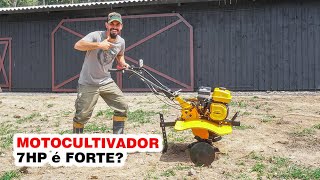 MOTOCULTIVADOR A GASOLINA da ZMAXX │ Microtrator Tobata [upl. by Aire]