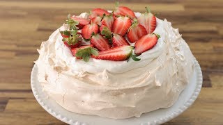 Pavlova Recipe  How to Make Pavlova [upl. by Gittel707]