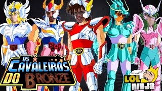 OS CAVALEIROS DO BRONZE ft zEmerson e Espeon  LOL Ninja [upl. by Anaujit]