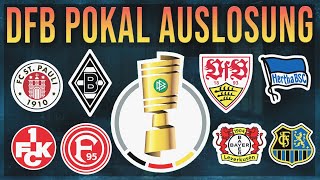 🔴 DFBPokal Auslosung Livestream Watchalong Viertelfinale amp Fußball Talk über Hertha  2324 [upl. by Enerual]