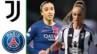 Juventus vs PSG  Highlights  Womens Champions League  19092024 [upl. by Spark]