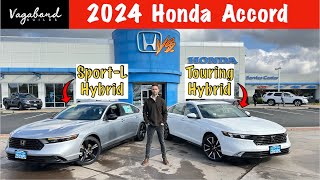 Differences in 2024 Honda Accord HYBRID SPORTL vs Touring [upl. by Angadreme]