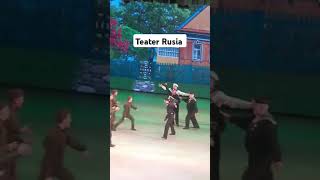 SEPERTI APA TEATER DI NEGARA PUTlN ngapakrusia viralshort army luarnegri seni teater heboh [upl. by Alol]