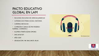 Pacto Educativo Global podcast [upl. by Edia375]